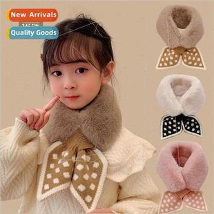 winter children neck Girl Korean fall collar scarf