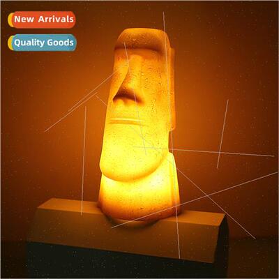 Easter Island Moai night light MOAI stone portra bedside lam