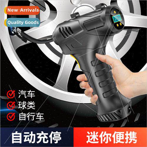 Car wireless inflatable pump mini handheld tire pump car lig