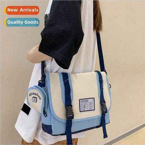 Retro Sports Crossbody Bag Women new Salt Girls Nylon Should