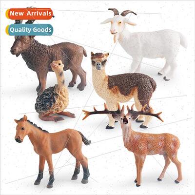 Wild animal model large alpaca goat stag andalusian pony chi