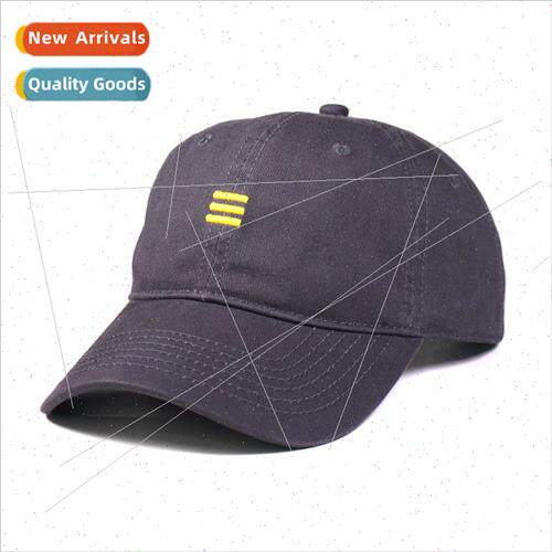 Hat female summer solid colour duck tongue cap men simple em