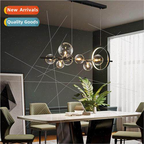 Scandinavian dining room chandelier modern simple dining tab