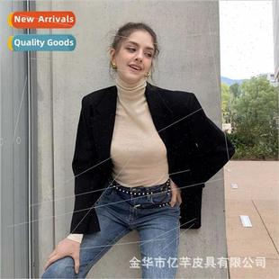 belt new thin versatile bel wind women Fashion jeans