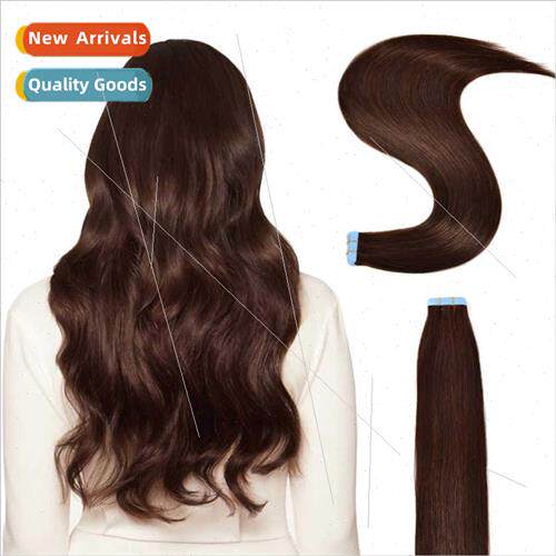 Wig Piece Real Hair Wigs Women Invisible Hair Extensions Tap