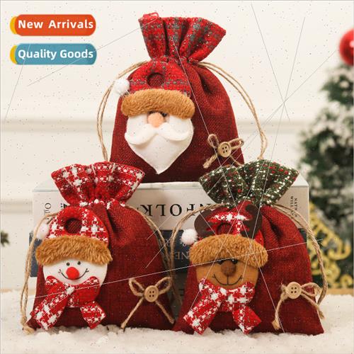 Small gifts适用children Christmas Eve适用Apple gift bag crea
