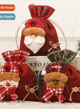 Small gifts适用children Christmas Eve适用Apple gift bag crea