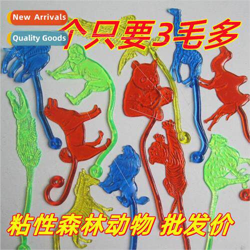 Soft plastic sticky est animals wall climbers Spider-Man pal