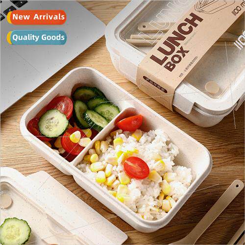 Japan wheat straw lunch box microwaveable plus tropical tabl