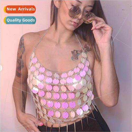 4298 Europe sexy acrylic piece sequins round piece pure hand