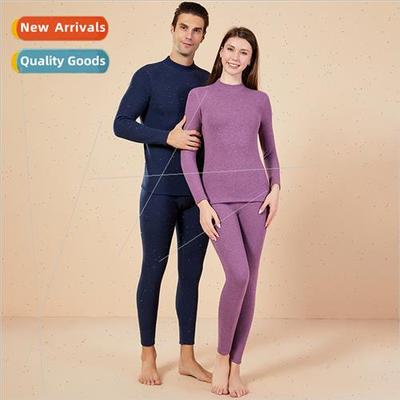 New thermal underwear men padded lamb wool thickened youth c