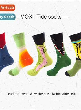 Mid-calf socks Men women in fall winter stockings Europe Une