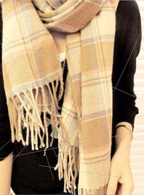 2017 Autumn Winter Scarf Korea imation cashmere solid color