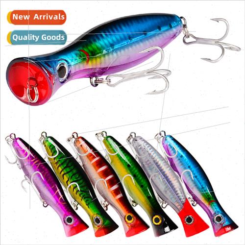New 6 Colors New Popper Road re 13CM/43G Plastic Hard Ba DW4