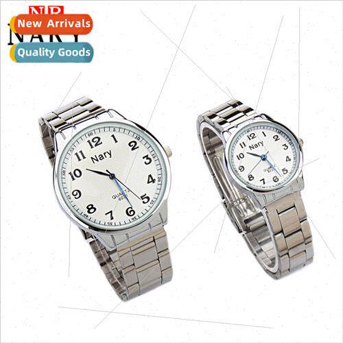 Exquise Digal Eternal Minimalist Couple Watch Large Dial Qua