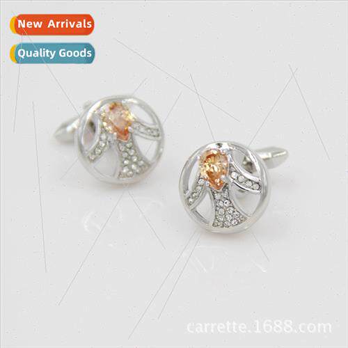 Crystal Business Cufflinks Gentleman xury Peplum French Cuff