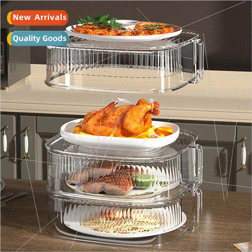Cover dish cover household leftovers multilayer storage rack