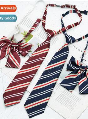 No-typing student necktie college campus short shirt tie str