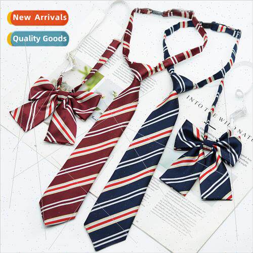 No-typing student necktie college campus short shirt tie str