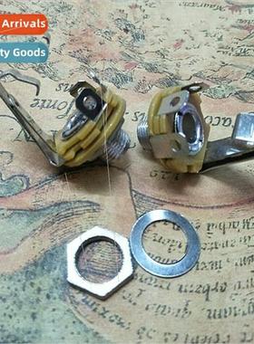 6.35 Mono Female 6.35 Mono Socket Large 2 pole 6.5mm Microph