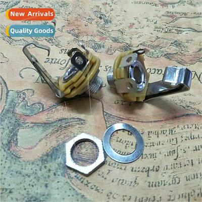 6.35 Mono Female 6.35 Mono Socket Large 2 pole 6.5mm Microph