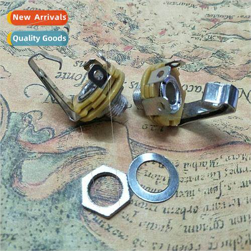6.35 Mono Female 6.35 Mono Socket Large 2 pole 6.5mm Microph