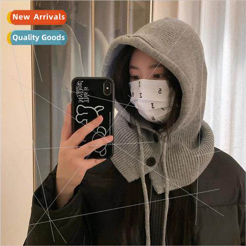 Barak Rafa hat female fall winter Korea warm hat scarf one k