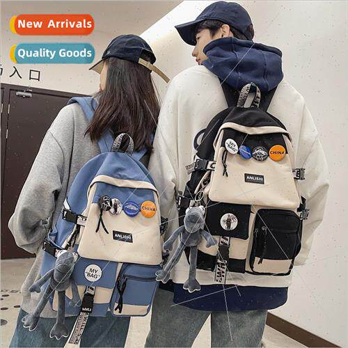 Fashion shoulder bag students Korean backpack junior leisure