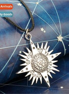 Black Deacon Magic Array  Necklace Popular Japanese manga  j