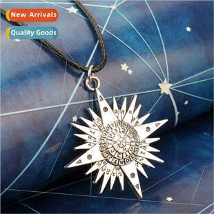 Black Deacon Magic Array  Necklace Popular Japanese manga  j