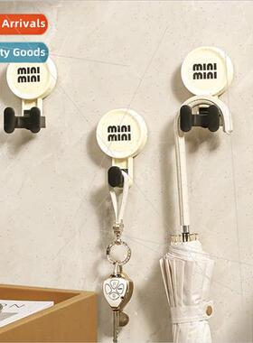 No-hole -marking sticky hooks bathroom round suction cup hoo