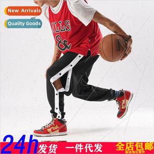Pants Basketball Buckle Training 2023 Casual Men