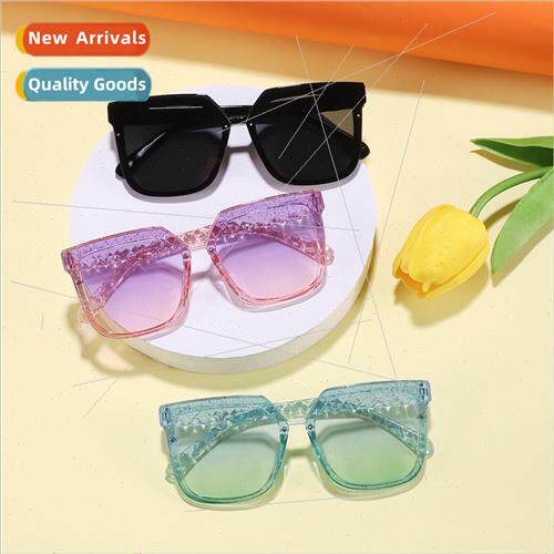 new square frame children fashion sunglasses retro nd sungla