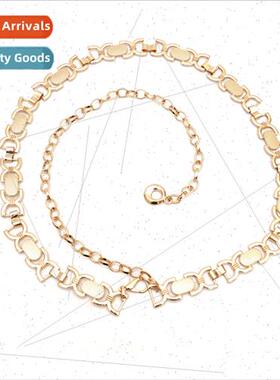 Metal tassel chain fashion waist chain belt fashion single c