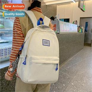 Korean casual fashion New wind backpack college juni student