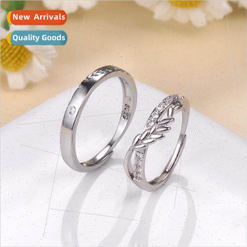 Mai to happiness couple wedding ring female Korea minimalist