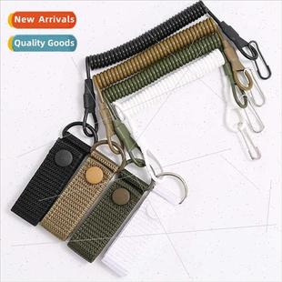 Cord Faux Lost Tactical Belt Gun Outdoor Wai Spring