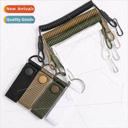 Tactical Spring Gun Cord Faux Lost Outdoor Tactical Belt Wai