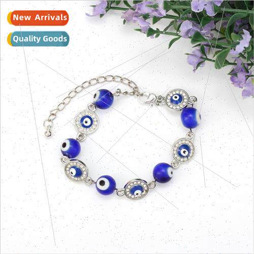 Blue Eye Bracelet Creative Hundred Round Devil Eye Drilling