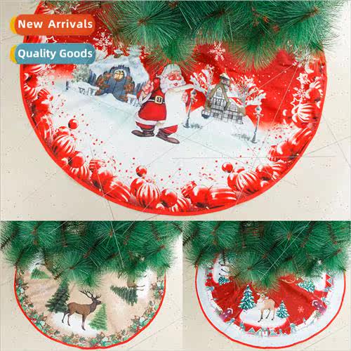 New Christmas printing e skirt 84cm digal printing Christmas