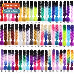 Gradient Col Temperature Colors Braid Big High 24inch