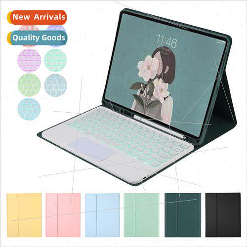New 10.2 bluetooth touch keyboard case适用iPad air4 seven co