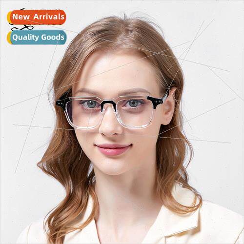 2020 new retro eyeglasses frame Korean tide  square frame fl