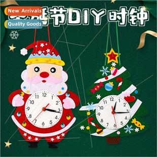 diy handmade material package Cla Christmas Santa decoration