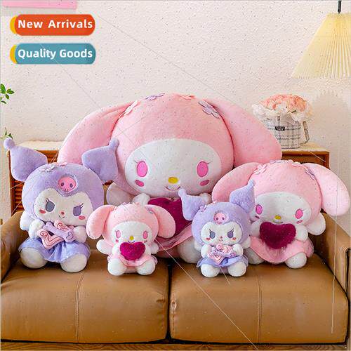 Cute purple kurumi plush toy doll cupid kurumi doll large Me