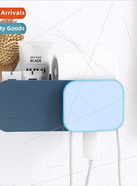 No-Punch Bathroom Rack Toilet Hair Dryer Rack Bathroom Bathr