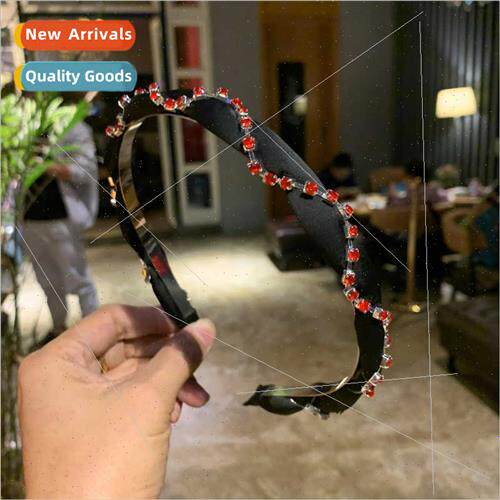 Hair card Mori fairy Korean simple crystal diamond pressure