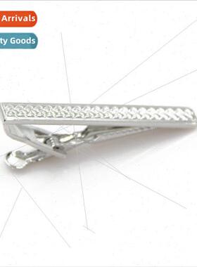 Glossy high  simple atmosphere metal tie clips men tie clips