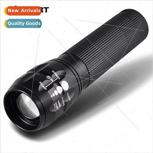 XPE flashlight Zoom flashlight 3-speed dimming and focusing
