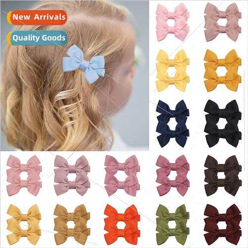 Europe baby hair clips handmade threaded children hair acces